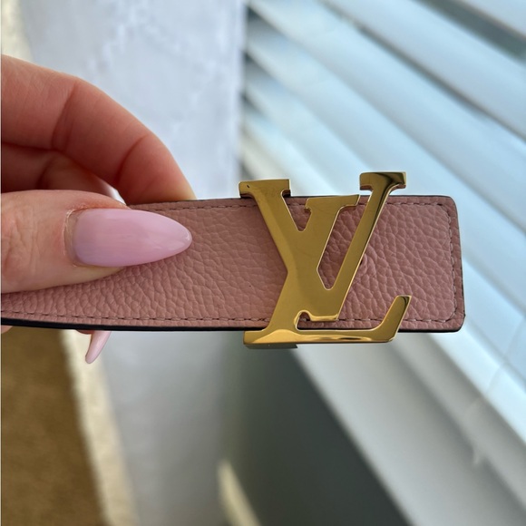 Louis Vuitton 30 MM brown and pink belt. - Picture 11 of 12